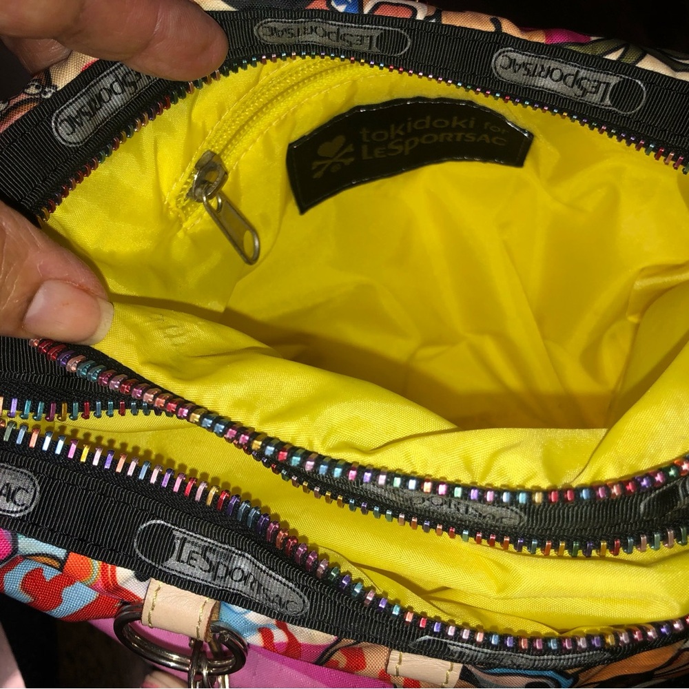 Lesportsac Tokidoki Bambinone Spiaggia Beach Crossbody Bag Purse - Picture 6 of 7